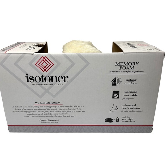 Womens Memory Foam Indoor / Outdoor Clogs in Bucksin Size 7.5 - 8 - Picture 2 of 5